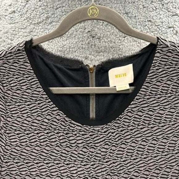 Anthropologie Maeve Medium Gray Fit And Flair Dress Summer Evening Comfortable - Picture 4 of 10